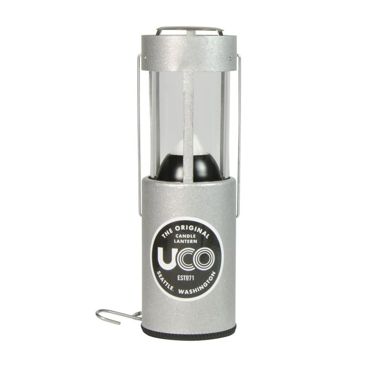 LANTERNE 1 CHANDELLE EN ALUMINIUM UCO