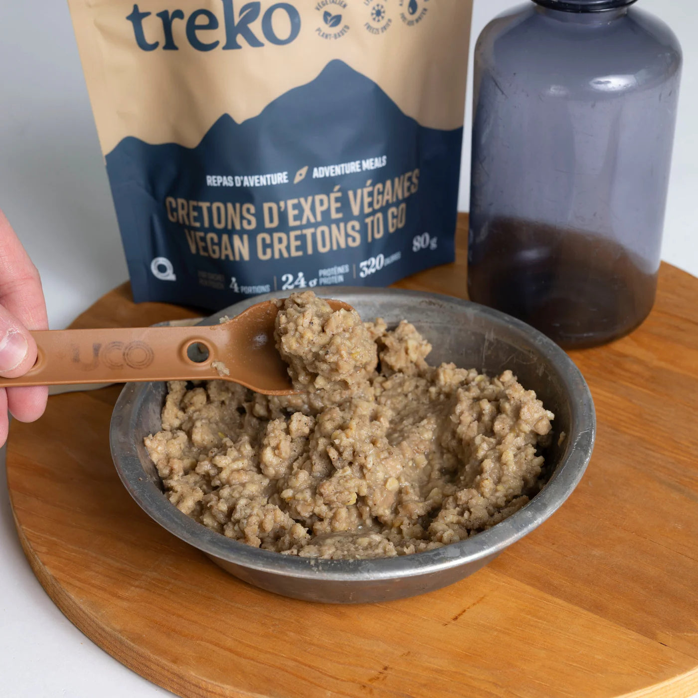 CRETONS D'EXPÉ VÉGANES TREKO - 4 PORTIONS PAR SACHET