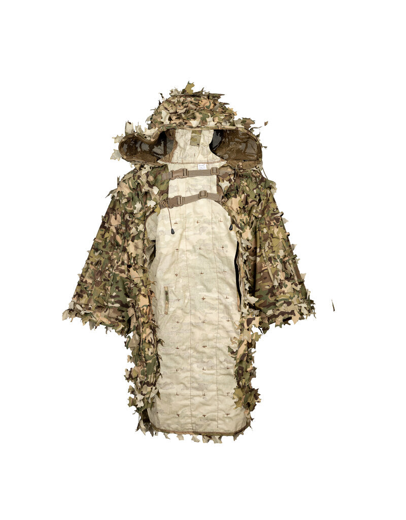 VESTE DE CAMOUFLAGE PHANTOMLEAF S+ - CAMO UNIVERSEL - ÉQUIPEMENT TACTIQUE - GHILLIES