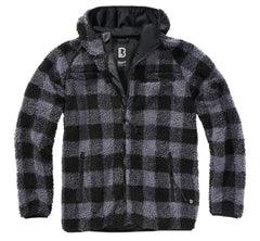 VESTE EN POLAR À CAPUCHON DE TYPE TEDDY BRANDIT - VÊTEMENTS - VESTES EN POLAR