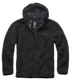 VESTE EN POLAR À CAPUCHON DE TYPE TEDDY BRANDIT - VÊTEMENTS - VESTES EN POLAR