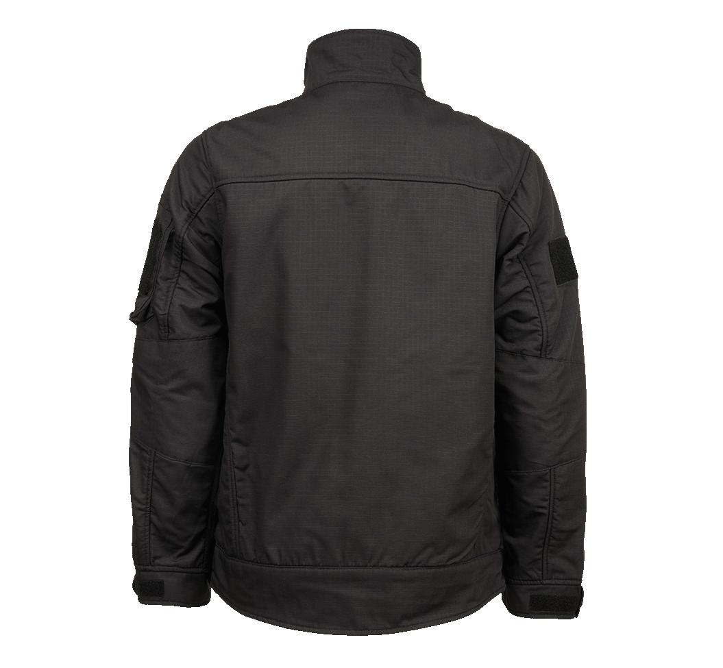VESTE EN POLAR ET TISSU RIPSTOP BRANDIT