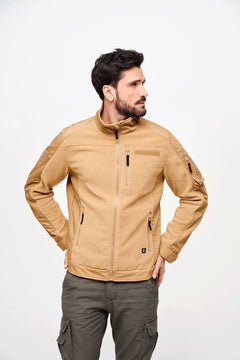 VESTE EN POLAR ET TISSU RIPSTOP BRANDIT - VÊTEMENTS - MANTEAUX ET VESTES