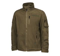 VESTE EN POLAR ET TISSU RIPSTOP BRANDIT - VERT OLIVE / SMALL - VÊTEMENTS - MANTEAUX ET VESTES