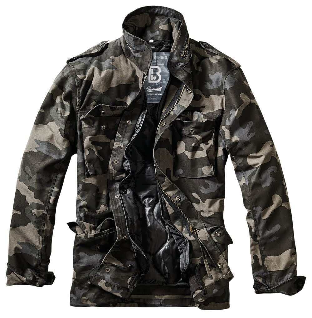 VESTE M-65 CLASSIQUE BRANDIT - CAMO FONCÉ / SMALL - VÊTEMENTS - MANTEAUX ET VESTES