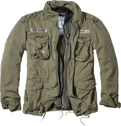 VESTE M-65 GIANT BRANDIT - VERT OLIVE / SMALL - VÊTEMENTS - MANTEAUX ET VESTES