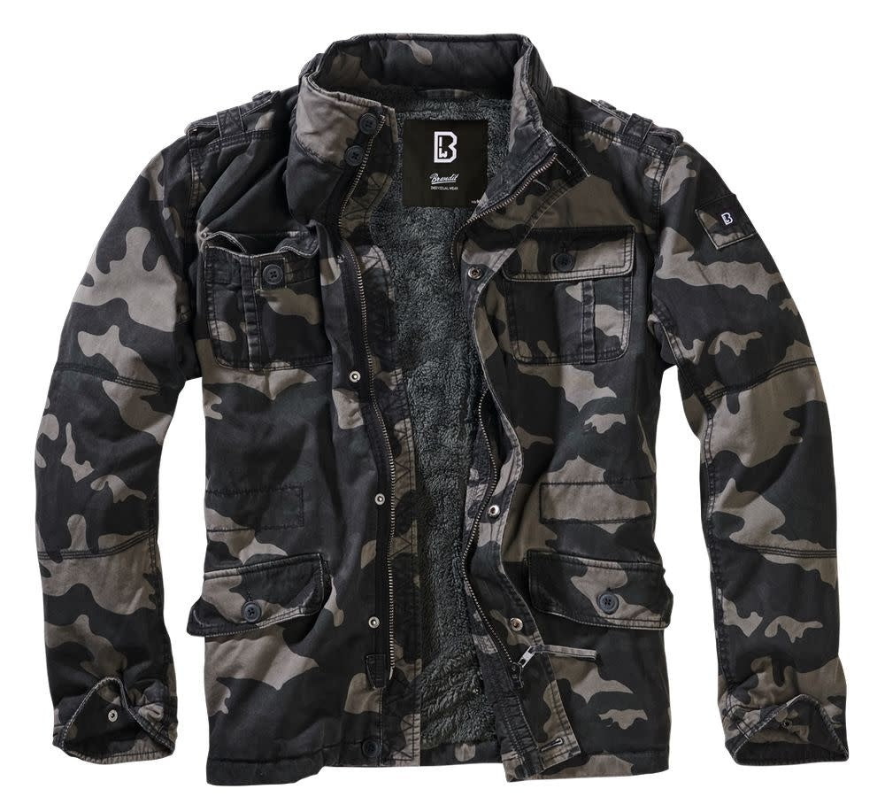 VESTE MILITAIRE BRITANNIA HIVER BRANDIT - CAMO FONCÉ / SMALL - VÊTEMENTS - MANTEAUX ET VESTES