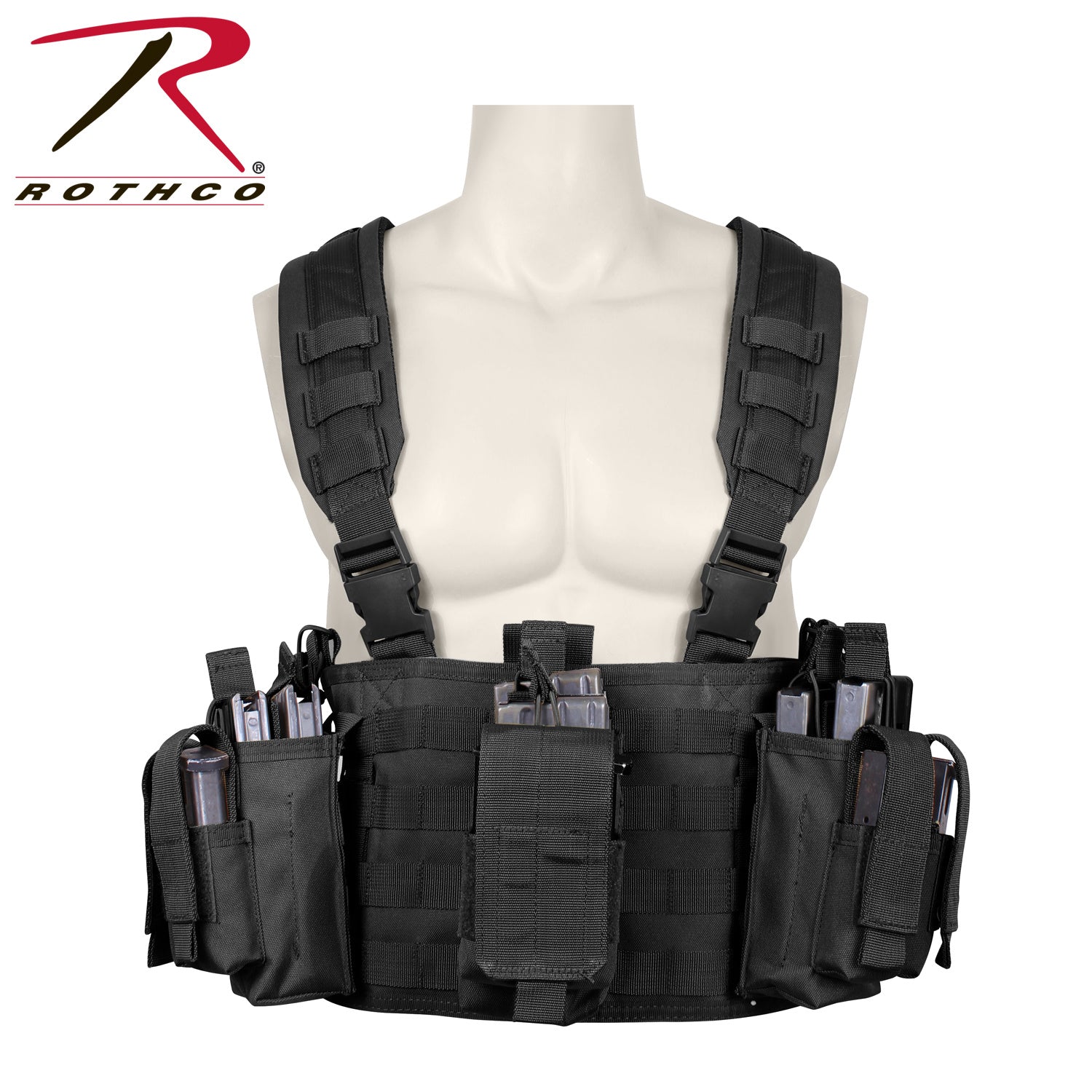 VESTE TACTIQUE D’OPÉRATEUR - NOIR - ÉQUIPEMENT TACTIQUE - VESTES TACTIQUES