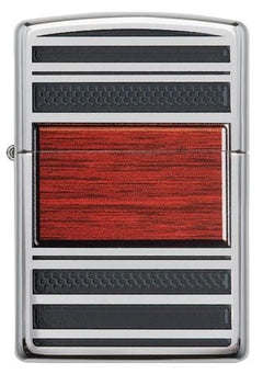 ZIPPO À PIPE AVEC INSERTION DE BOIS - PLEIN AIR CAMPING ET SURVIE - BRIQUETS