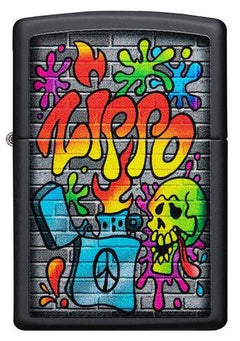 ZIPPO DESIGN ART DE LA RUE - PLEIN AIR CAMPING ET SURVIE - BRIQUETS