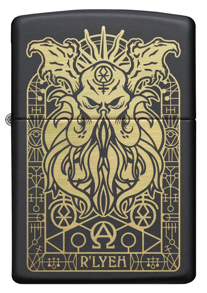 ZIPPO ENTITÉ COSMIQUE CTHULHU - PLEIN AIR CAMPING ET SURVIE - BRIQUETS