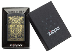 ZIPPO ENTITÉ COSMIQUE CTHULHU - PLEIN AIR CAMPING ET SURVIE - BRIQUETS