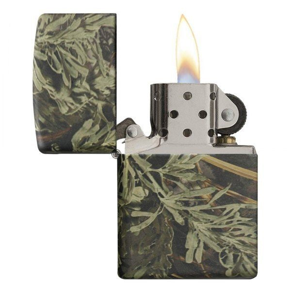 ZIPPO FEUILLAGE RÉEL - PLEIN AIR CAMPING ET SURVIE - BRIQUETS