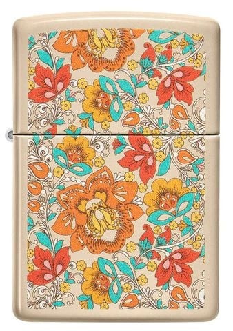ZIPPO FLORAL VINTAGE - PLEIN AIR CAMPING ET SURVIE - BRIQUETS