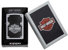 ZIPPO HARLEY-DAVIDSON FIBRE DE CARBON - PLEIN AIR CAMPING ET SURVIE - BRIQUETS
