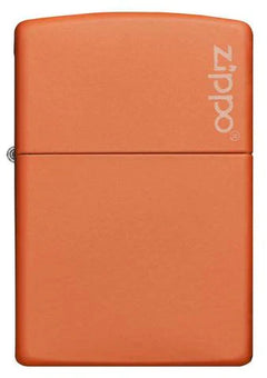 ZIPPO ORANGE MÂT AVEC LOGO ZIPPO - PLEIN AIR CAMPING ET SURVIE - BRIQUETS